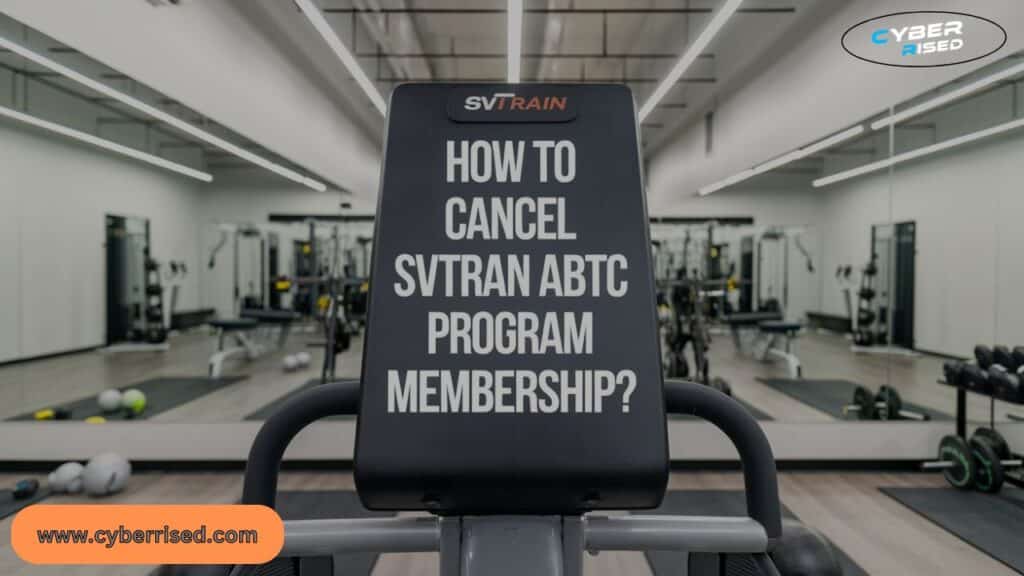 How To Cancel SVtrain ABTC Program Membership?