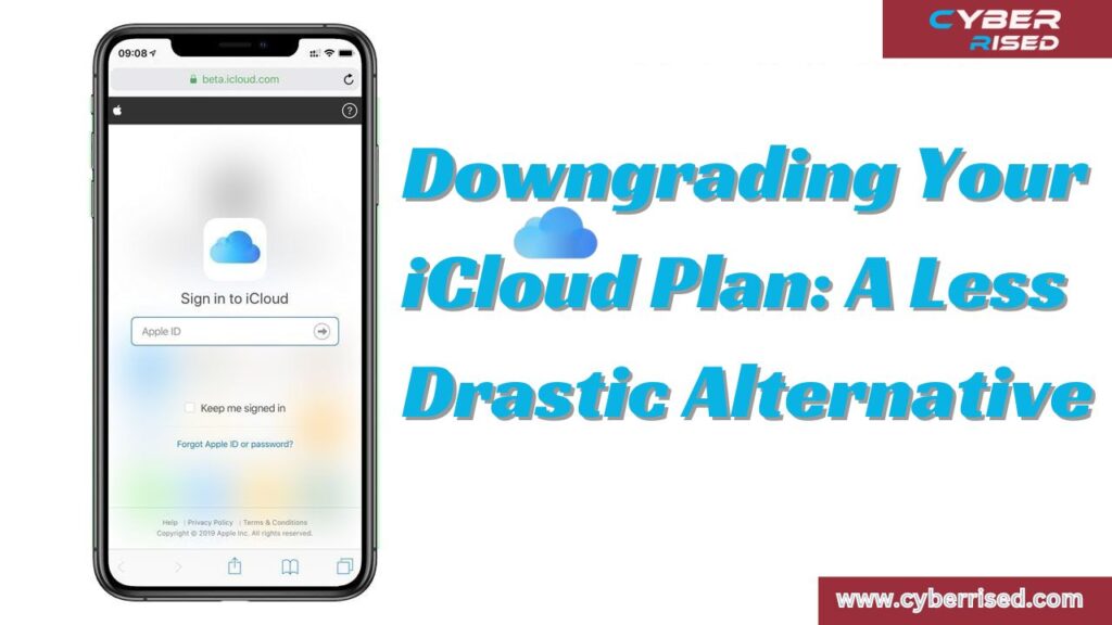 Downgrading Your iCloud Plan: A Less Drastic Alternative