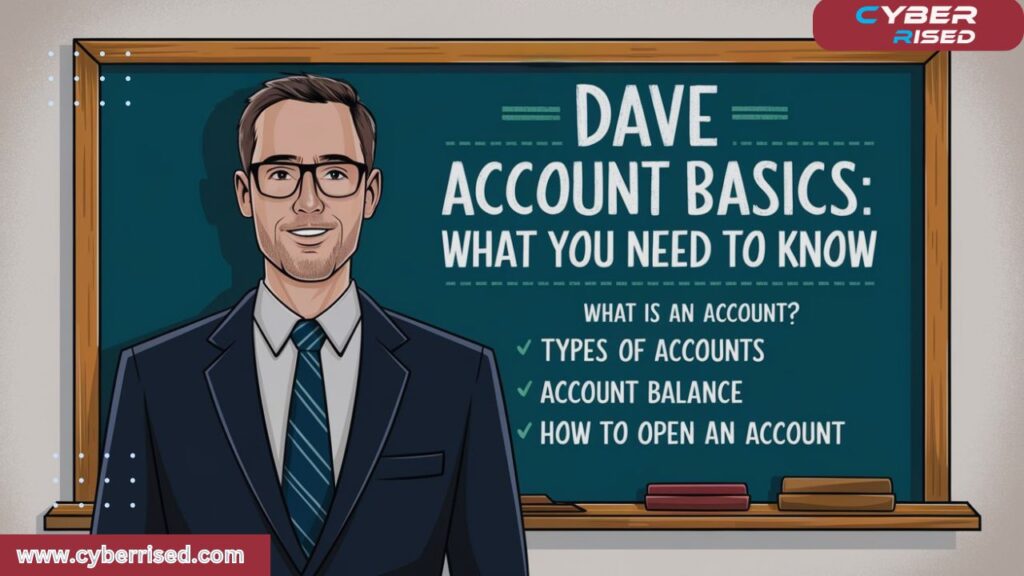 Dave Account Basics: What You Need to Know