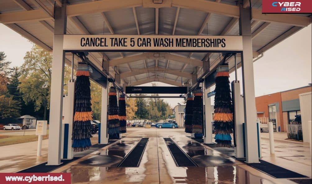 Cancel Take 5 Car Wash Memberships