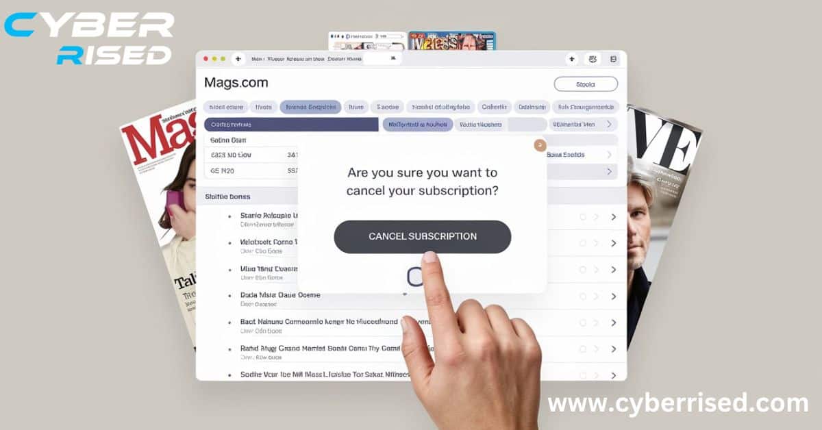 Canceling Your Mags.Com Subscription