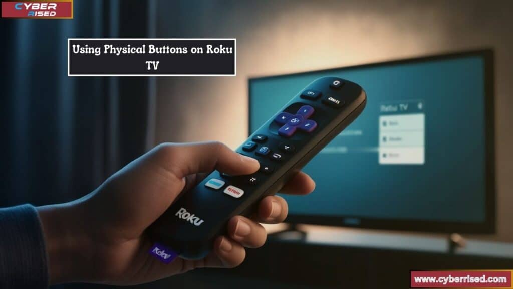 Using Physical Buttons on Roku TV