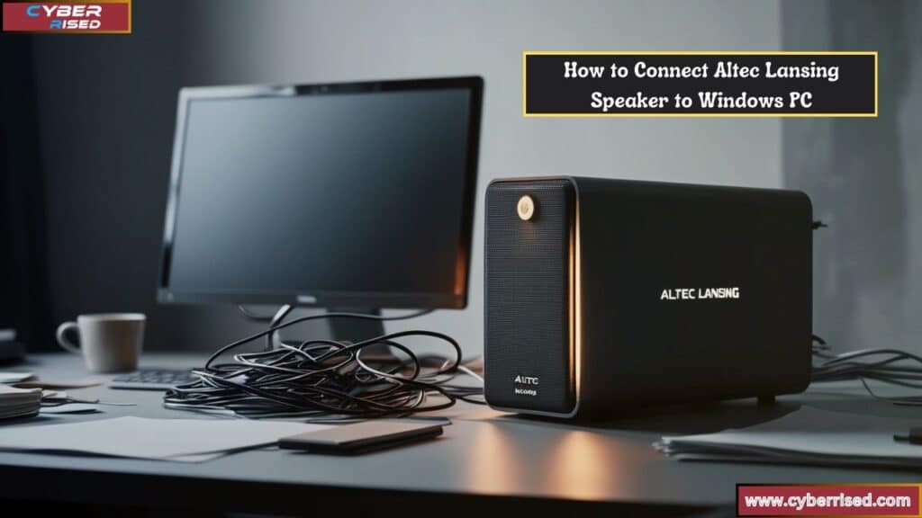 How to Connect Altec Lansing Speaker to Windows PC