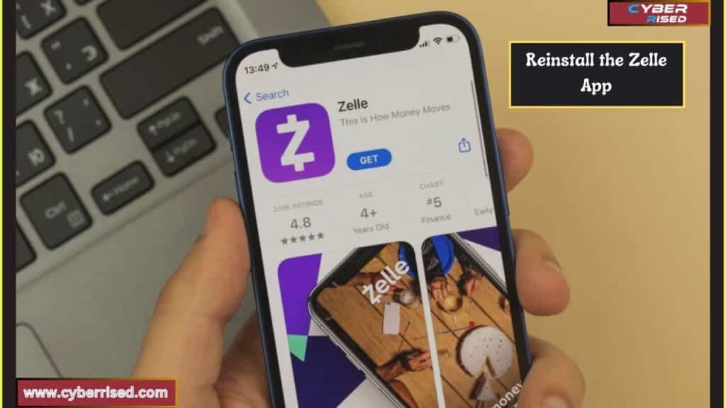 Reinstall the Zelle App