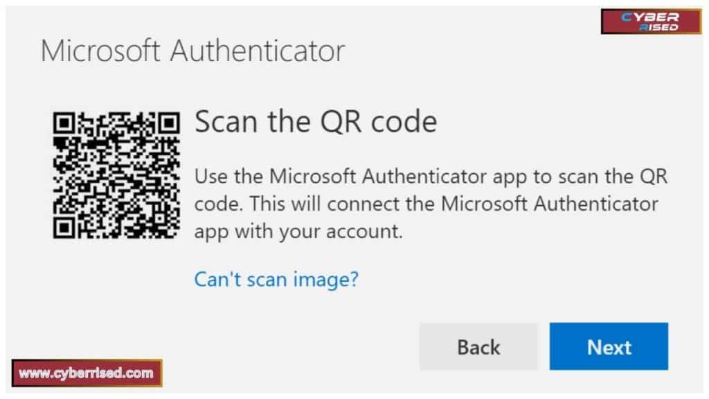 Rescan QR Codes for Account Setup