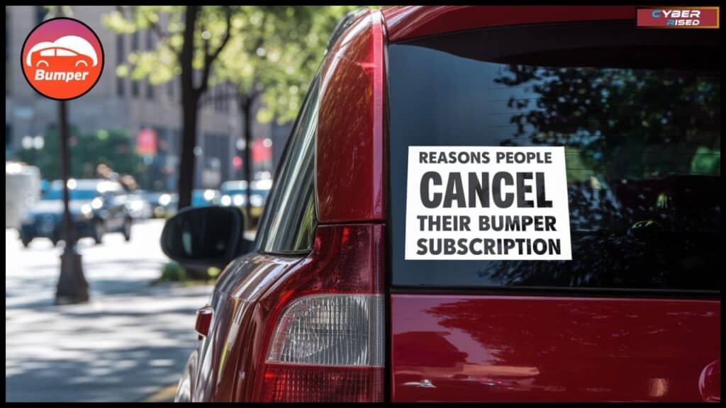 Reasons People Cancel Their Bumper Subscription