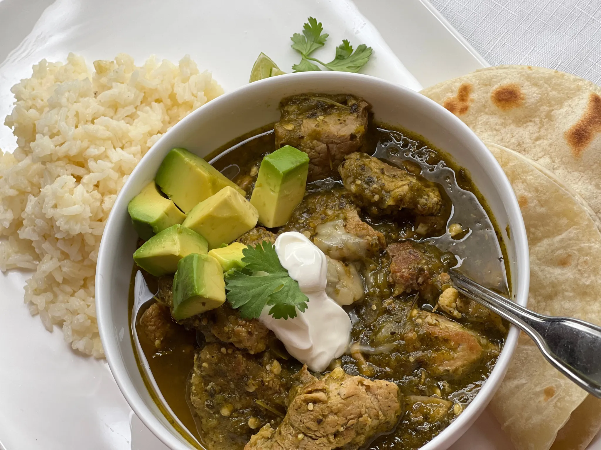 The most tender Pork Chili Verde recipe, Make this tonight!