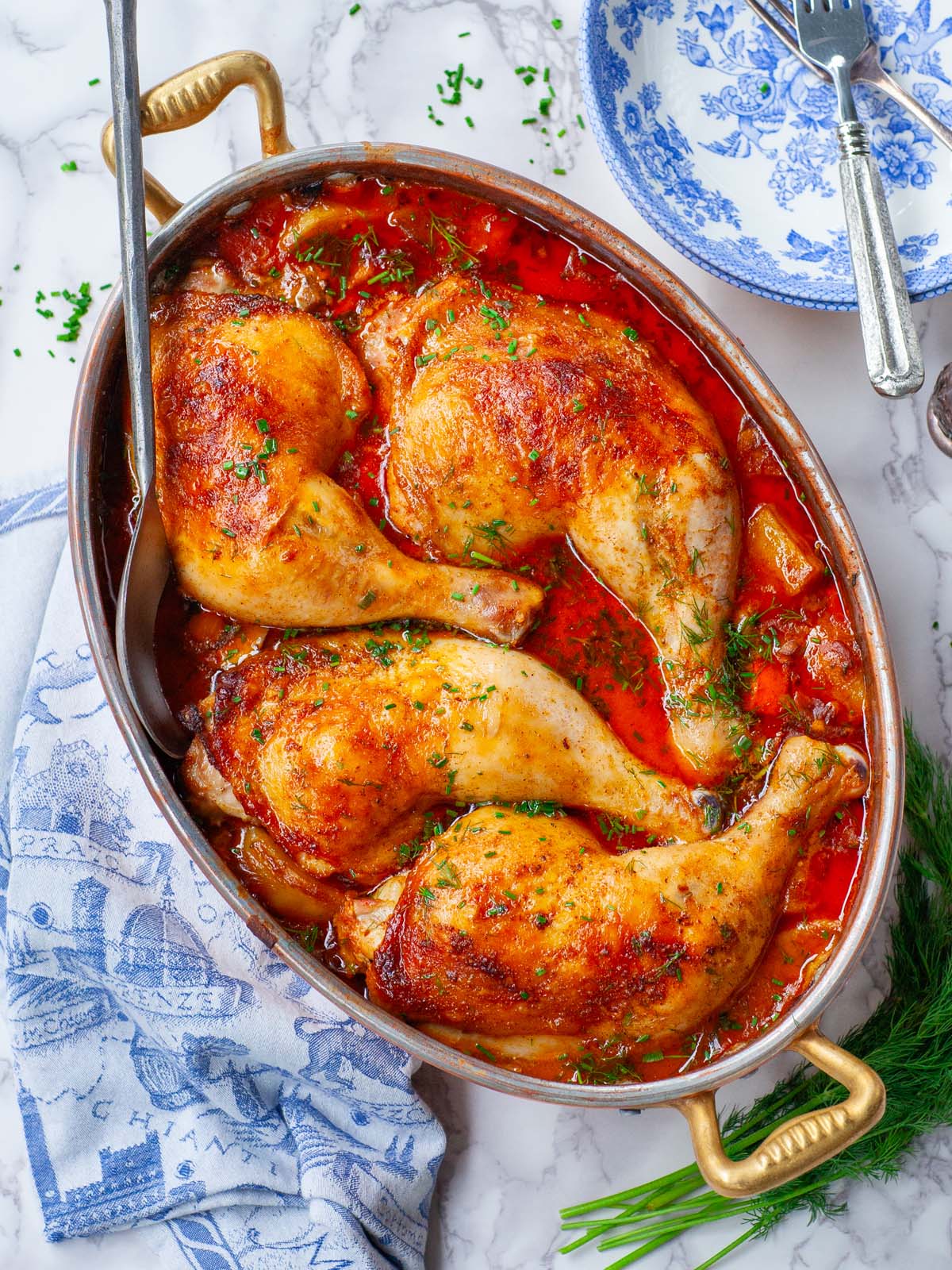 Easy Stewed Chicken & Potatoes Recipe